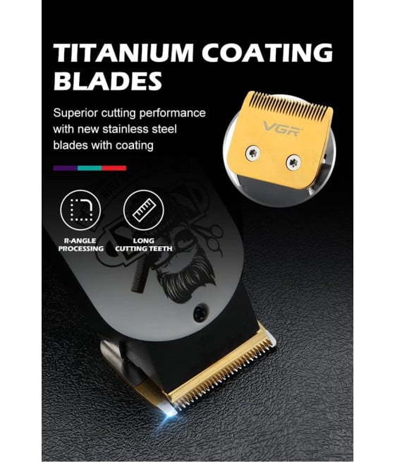 Tagliacapelli Professionale VGR V-699 | Clipper Barber | Rasoio Pro