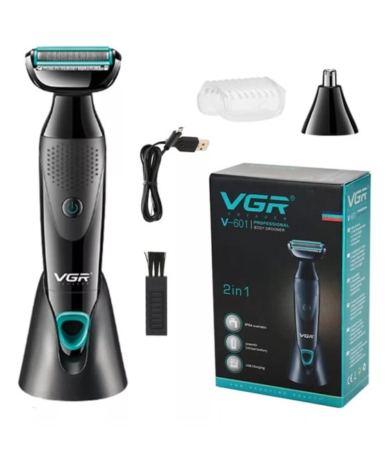 Tagliacapelli Professionale VGR V-601 | Rasoio 2in1 Body Trimmer Barber