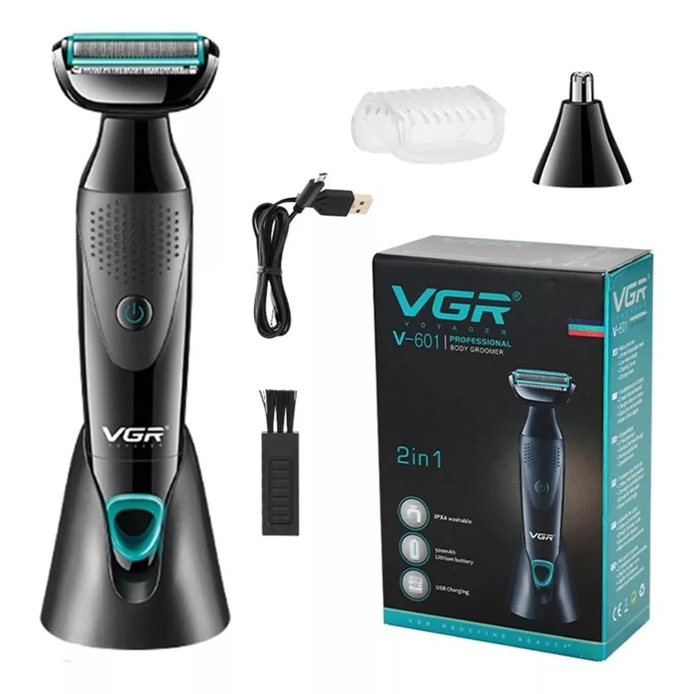 Tagliacapelli Professionale VGR V-601 | Rasoio 2in1 Body Trimmer Barber
