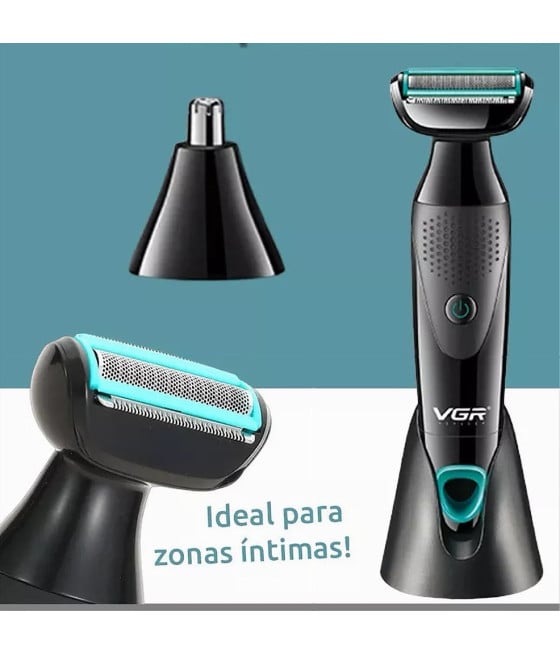 Tagliacapelli Professionale VGR V-601 | Rasoio 2in1 Body Trimmer Barber