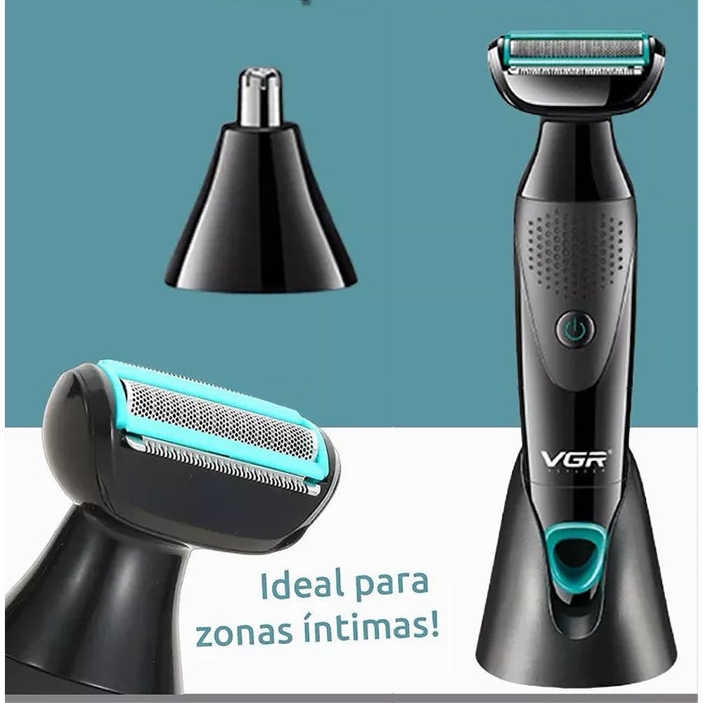 Tagliacapelli Professionale VGR V-601 | Rasoio 2in1 Body Trimmer Barber