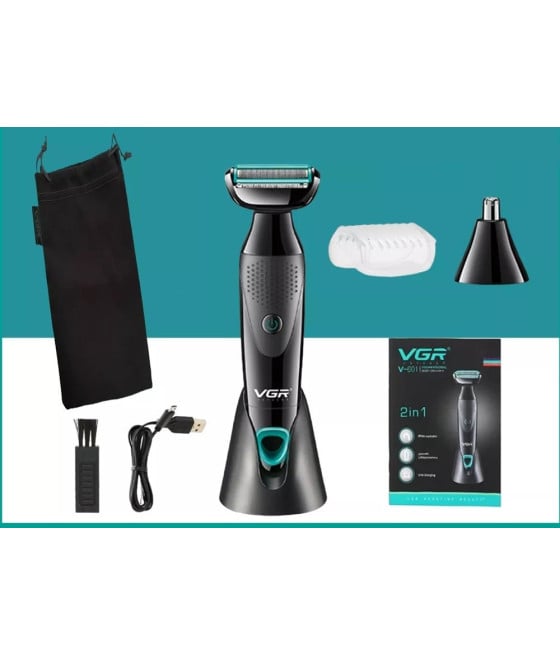 Tagliacapelli Professionale VGR V-601 | Rasoio 2in1 Body Trimmer Barber