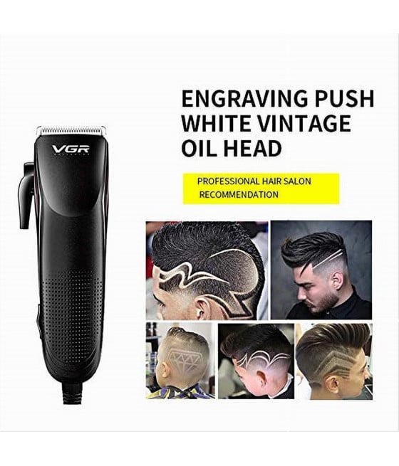 KIT A 2 RASOI COMBINATO TAGLIACAPELLI BARBA TRIMMER CON FILO V-023