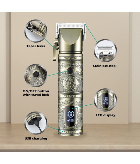 Tagliacapelli Professionale VGR V-697 | Rasoio Cordless Clipper Barber