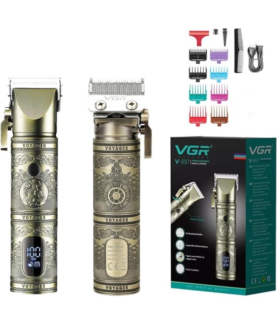 Tagliacapelli Professionale VGR V-697 | Rasoio Cordless Clipper Barber