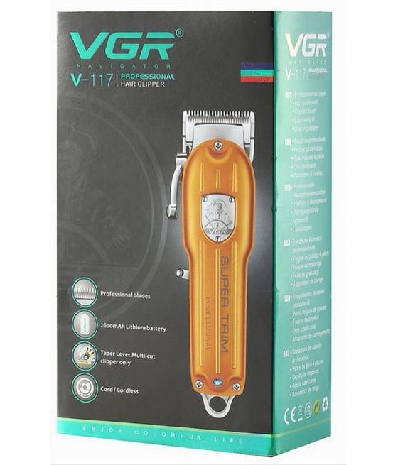 Tagliacapelli Professionale VGR V-117 | Rasoio Clipper Barber Precisione