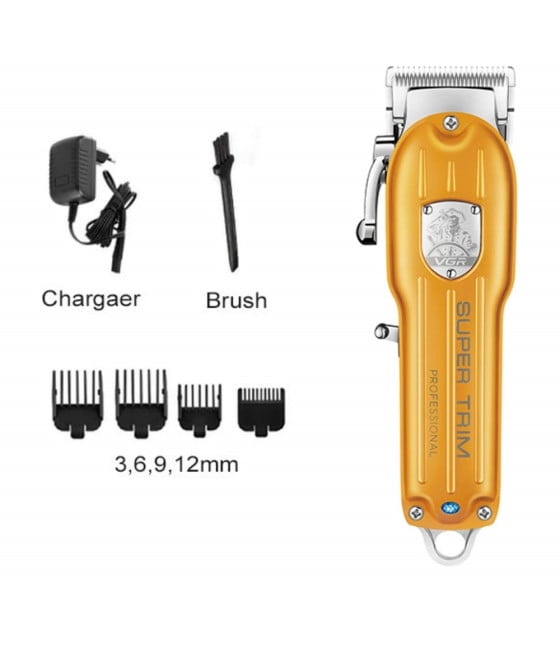 Tagliacapelli Professionale VGR V-117 | Rasoio Clipper Barber Precisione