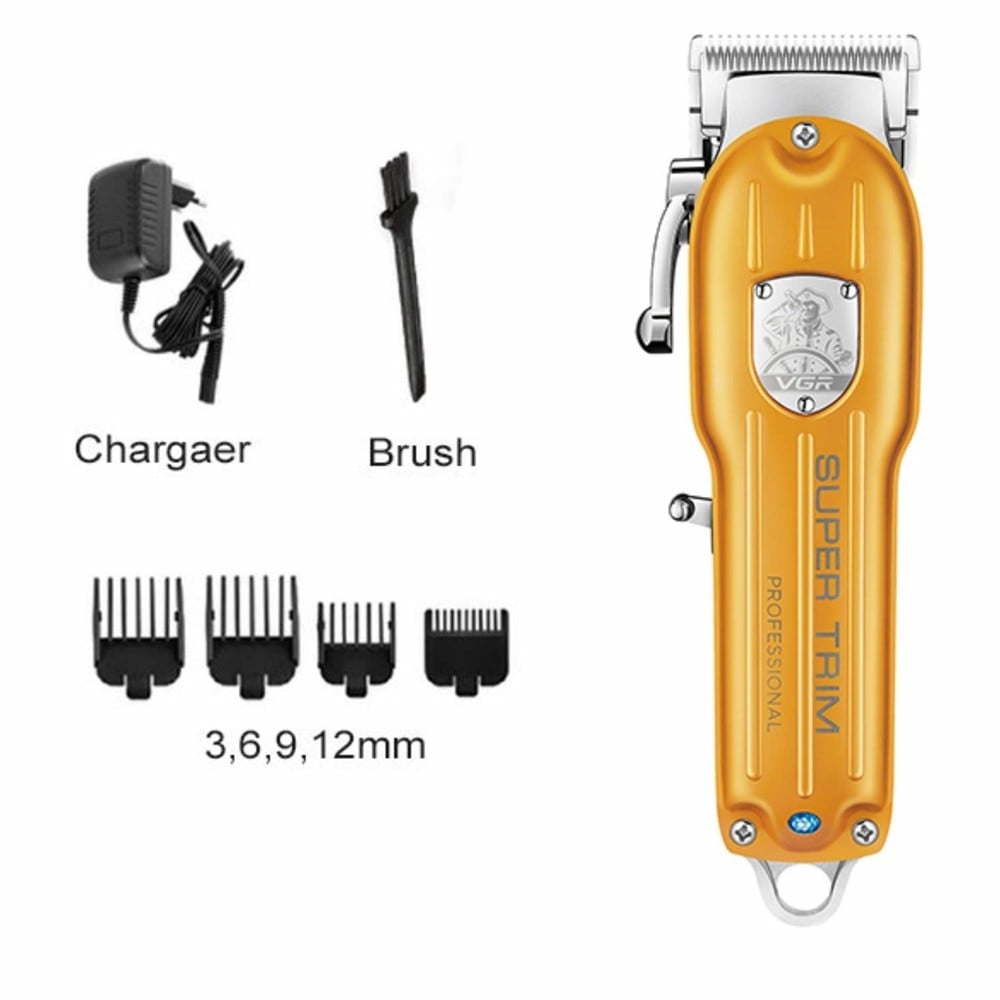 Tagliacapelli Professionale VGR V-117 | Rasoio Clipper Barber Precisione