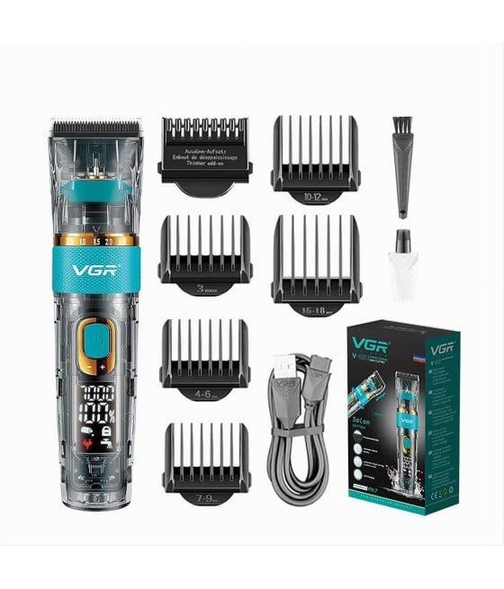 Tagliacapelli Professionale VGR V-695 – Trimmer Barber, Rasoio e Regolabarba