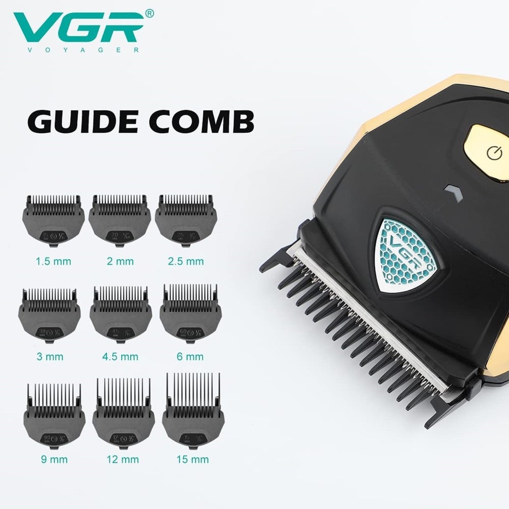 Tagliacapelli Professionale VGR V-910 – Rasoio, Clipper e Regolabarba Uomo