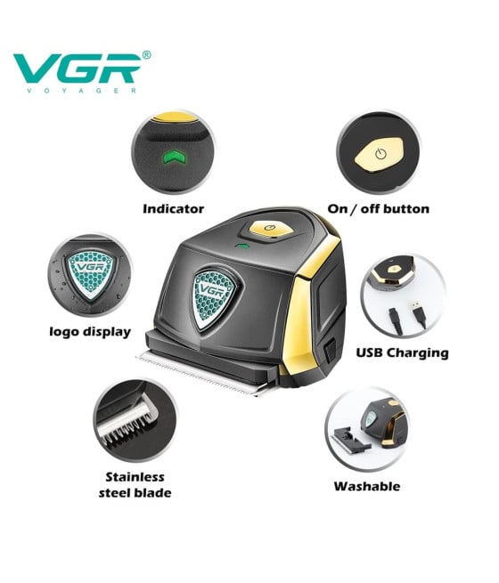 Tagliacapelli Professionale VGR V-910 – Rasoio, Clipper e Regolabarba Uomo