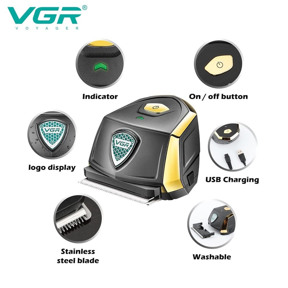Tagliacapelli Professionale VGR V-910 – Rasoio, Clipper e Regolabarba Uomo