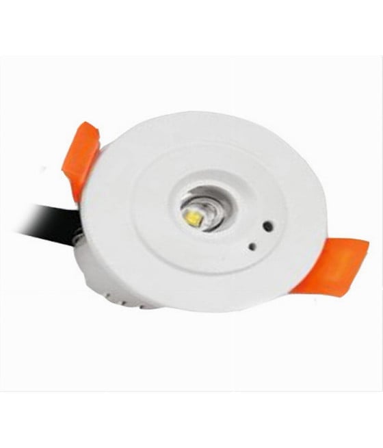 FARETTO EMERGENZA INCASSO 3W ANTI BLACKOUT LUCE FREDDA 6500K NA05-SL-1