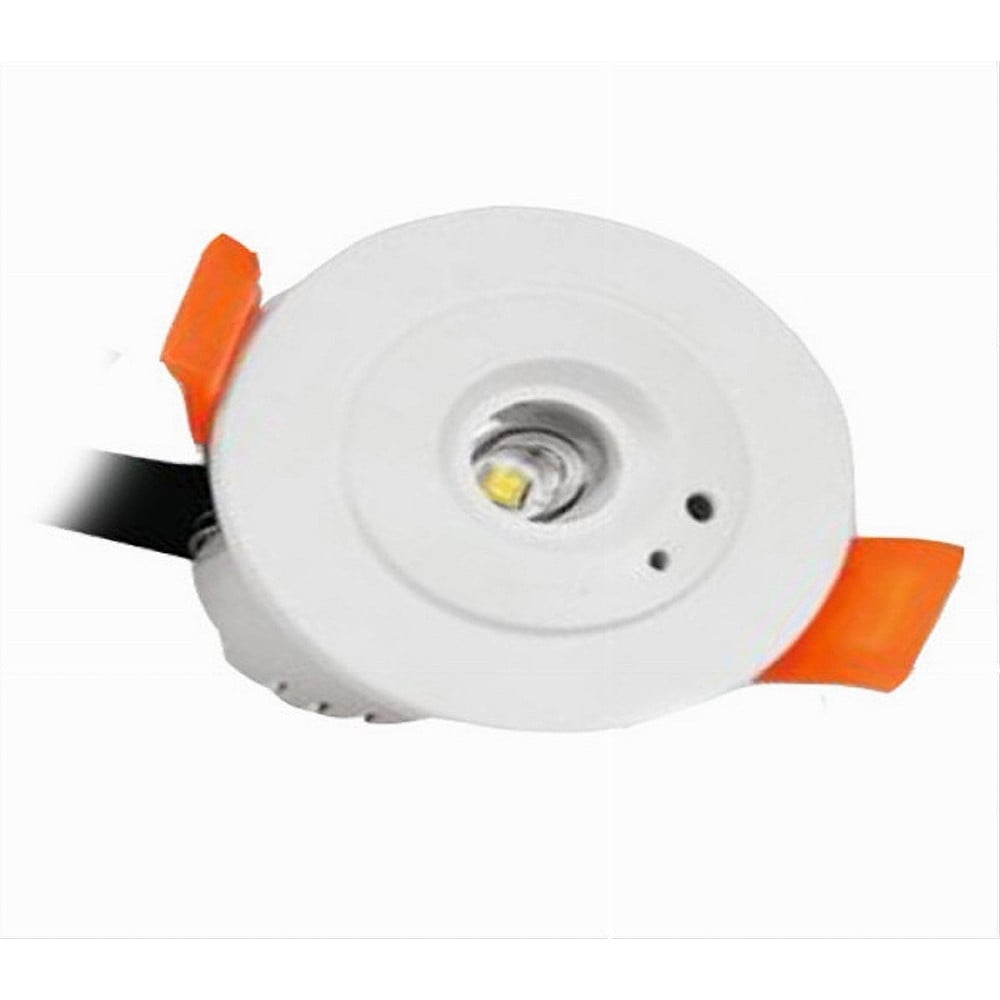 FARETTO EMERGENZA INCASSO 3W ANTI BLACKOUT LUCE FREDDA 6500K NA05-SL-1