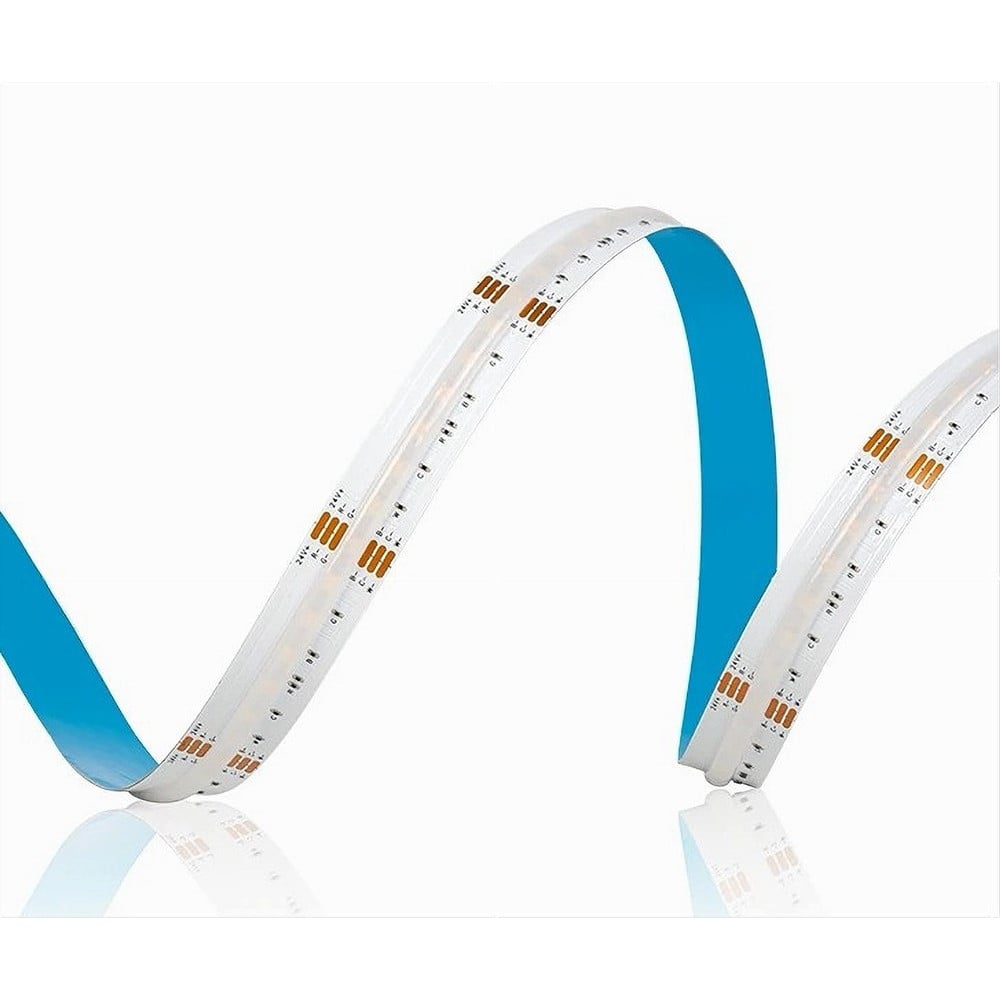 STRISCIA LED COB BOBINA 5MT FLESSIBILE DC 24V VARIE TEMPERATURE COLORE