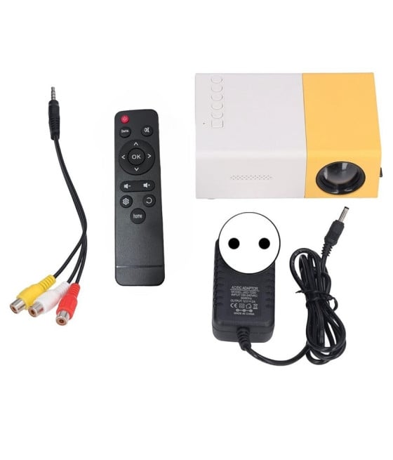 MINI PROIETTORE PORTATILE HD LED VIDEOPROIETTORE HOME CINEMA TV