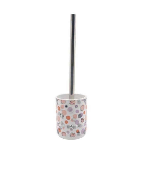PORTASCOPINO PORTA SCOPINO PER BAGNO WC TOILETTE SFERE ASTRATTE 87080
