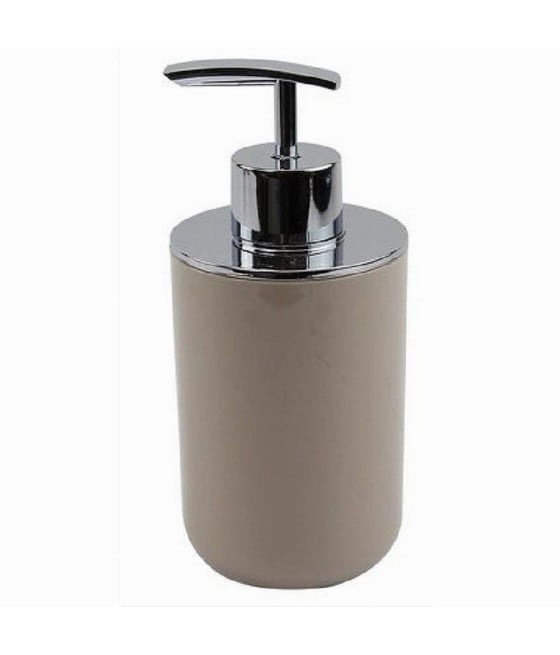 DISPENSER PORTA SAPONE LIQUIDO TORTORA SILVER PER RICAMBIO BAGNO 69465