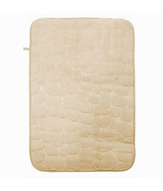 TAPPETO TAPPETINO TESSUTO EFFETTO SASSI ARREDO BAGNO 45 X 70 CM 79930
