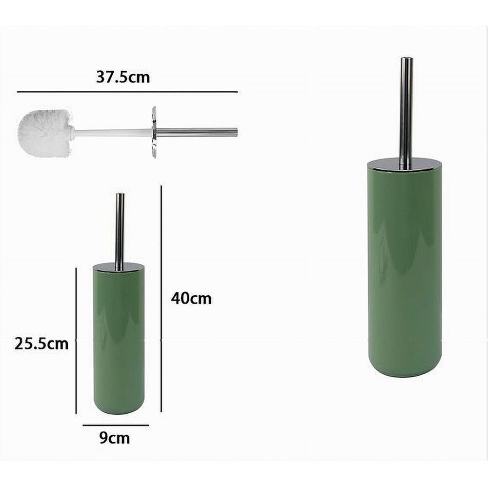 PORTASCOPINO PORTA SCOPINO CON SCOPETTINO WC BAGNO VERDE SILVER 79878