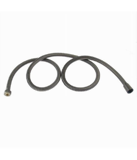 TUBO LACCIO FLESSIBILE DOCCIA VASCA BAGNO 1.5MT UNIVERSALE 87136 GRIGIO