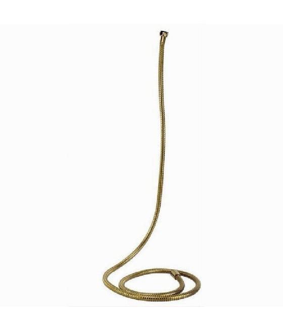 TUBO LACCIO FLESSIBILE DOCCIA DOCCETTA VASCA BAGNO 2 MT 59536 DORATO