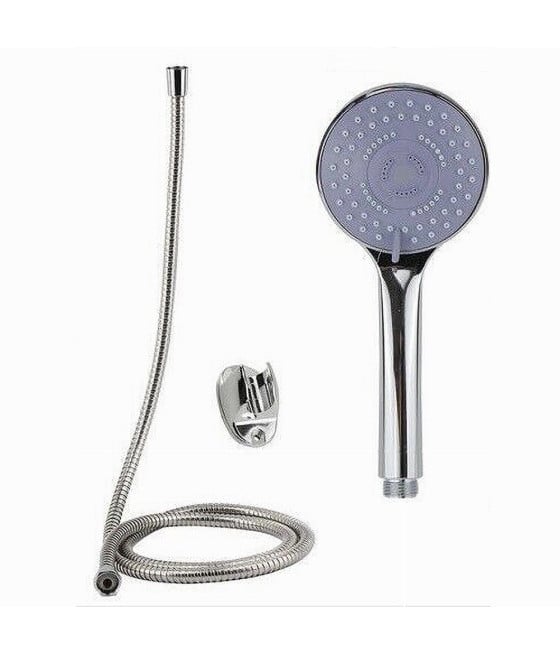 KIT BAGNO DOCCETTA SOFFIONE DOCCIA MULTIGETO LACCIO 1,8MT STAFFA 69055
