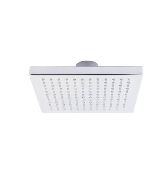 SOFFIONE DOCCIA LED RGB 20 X 20CM CROMOTERAPIA DOCCIA EMOZIONALE 79907