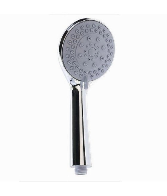 SOFFIONE DOCCIA DOCCETTA MULTIGETTO ROTONDO MODERNO 10.5 X 24 CM 59563