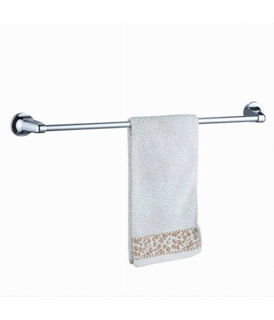 PORTA ASCIUGAMANO CROMATO 60 CM MANIGLIONE A PARETE BAGNO 79813
