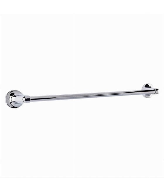 PORTA ASCIUGAMANO CROMATO 60 CM MANIGLIONE A PARETE BAGNO 79813