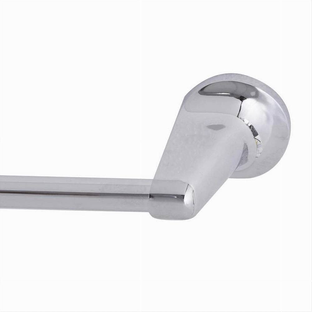 PORTA ASCIUGAMANO CROMATO 60 CM MANIGLIONE A PARETE BAGNO 79813