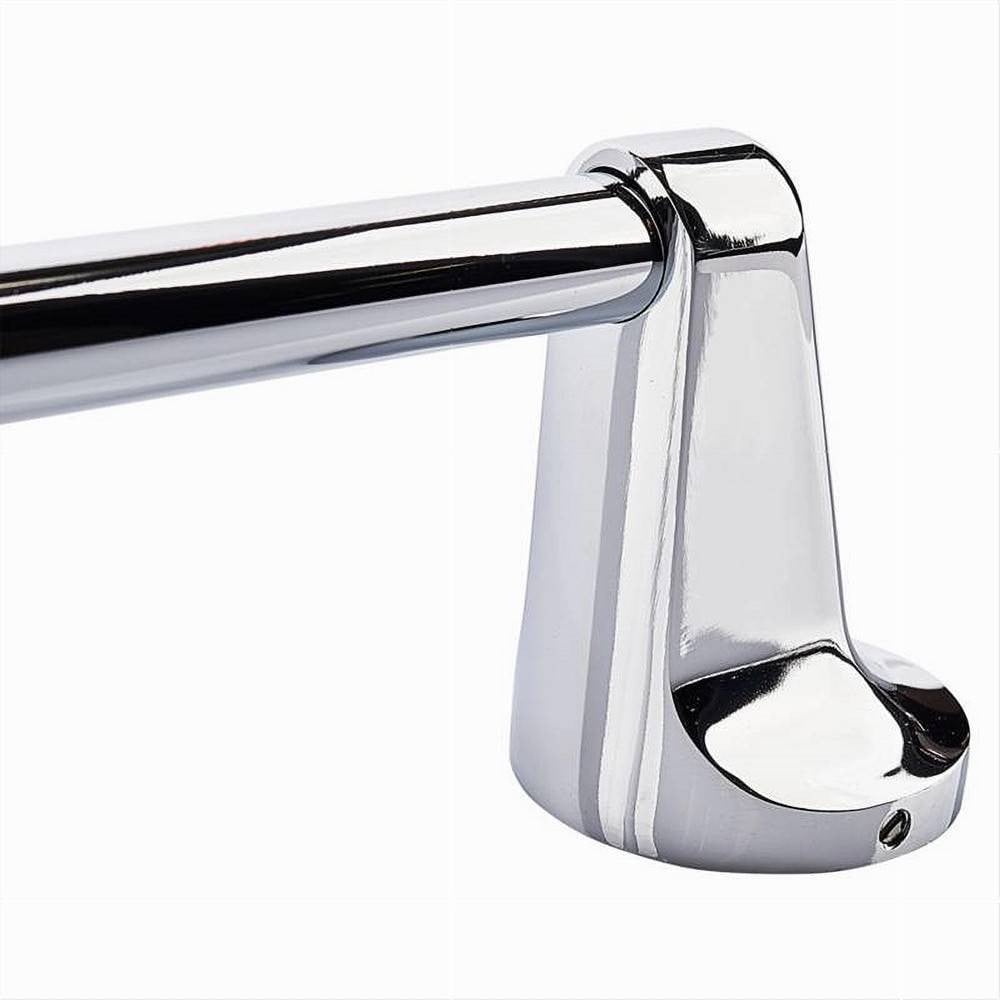 PORTA ASCIUGAMANO CROMATO 60 CM MANIGLIONE A PARETE BAGNO 79813