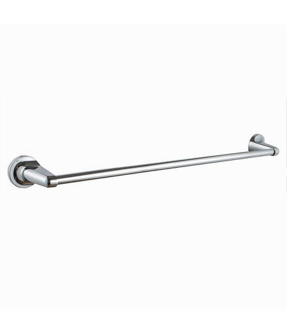 PORTA ASCIUGAMANO CROMATO 60 CM MANIGLIONE A PARETE BAGNO 79813