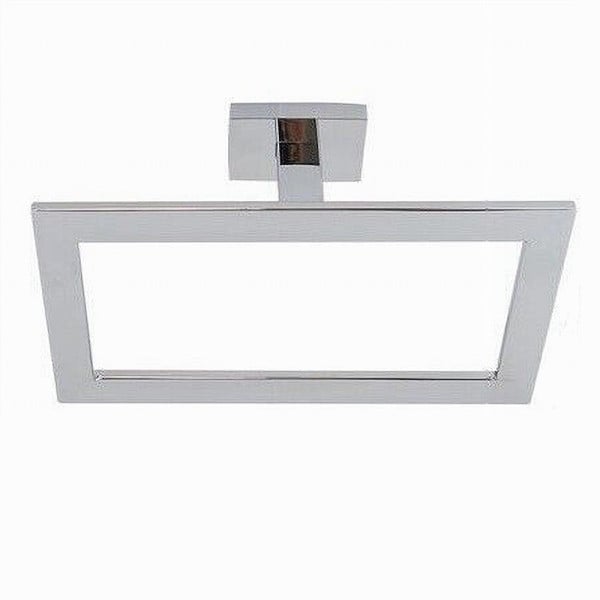 ANELLO PORTA ASCIUGAMANO MODERNO FISSAGGIO A PARETE BAGNO CUBO 87216