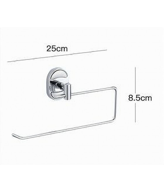PORTA ASCIUGAMANO ASCIUGAMANI ARREDO BAGNO FISSAGGIO PARETE OVAL 52014