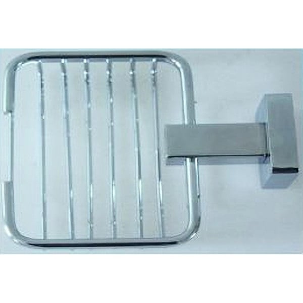 MENSOLA BAGNO DOCCIA PORTA SAPONE SAPONETTA QUADRATA A PARETE 52206A