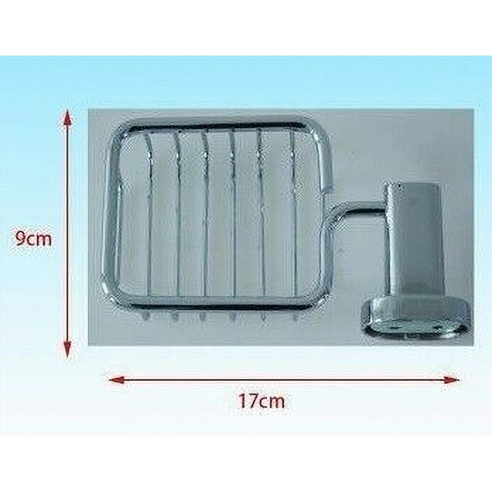 MENSOLA BAGNO DOCCIA PORTA SAPONE SAPONETTA RETTANGOLARE A MURO 52430A