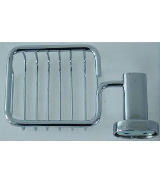 MENSOLA BAGNO DOCCIA PORTA SAPONE SAPONETTA RETTANGOLARE A MURO 52430A