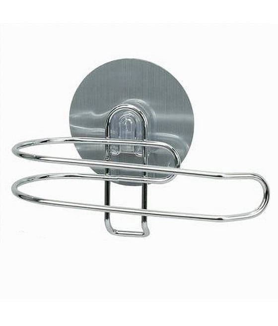 PORTA ROTOLO CARTA IGIENICA MONTAGGIO PARETE CON BIADESIVO BAGNO 79837