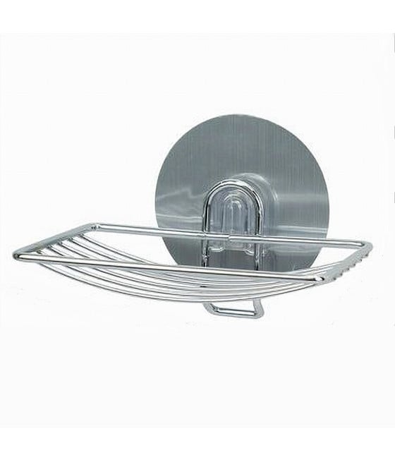 PORTA SAPONE SAPONETTA MONTAGGIO A PARETE CON BIADESIVO BAGNO 79838