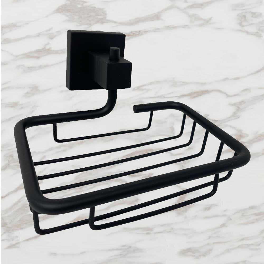 SET NERO 6PZ BAGNO PORTA ASCIUGAMANO ROTOLO BICCHIERE SPAZZOLINI 87261