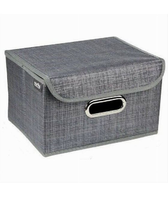 BOX SCATOLA SALVASPAZIO PORTATUTTO CONTENITORE ORGANIZER 26 X 20 X 16 CM 69692