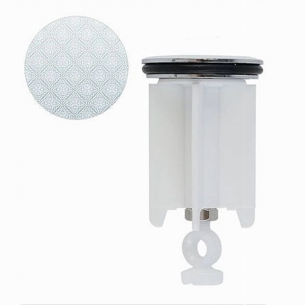TAPPO PER LAVANDINO BAGNO LAVABO BIDET 40MM CON MOTIVO MAIOLICHE 87277