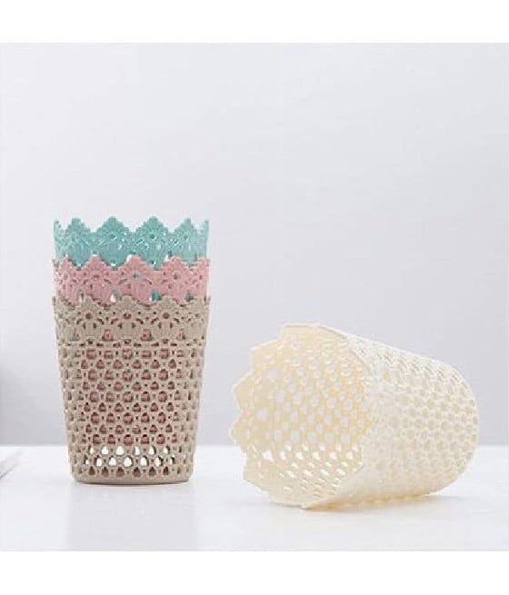 2PZ CESTINO PORTA OGGETTI ORGANIZZATORE CASA CESTO IN PLASTICA 79477