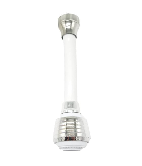 ROMPIGETTO PER LAVELLO PROLUNGA RUBINETO PER CUCINA BAGNO BIANCO 87152