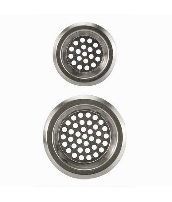 2PZ FILTRO PROTEZIONE SCARICO LAVELLO CUCINA BAGNO DA 6CM 7.5CM 10399