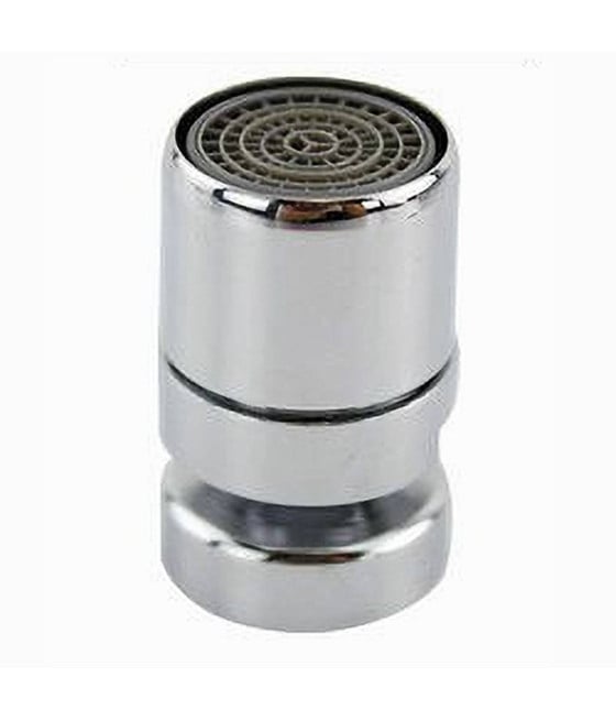 AERATORE ROMPIGETTO RUBINETTO 360° GIREVOLE F22 OTTONE CON SNODO 69168