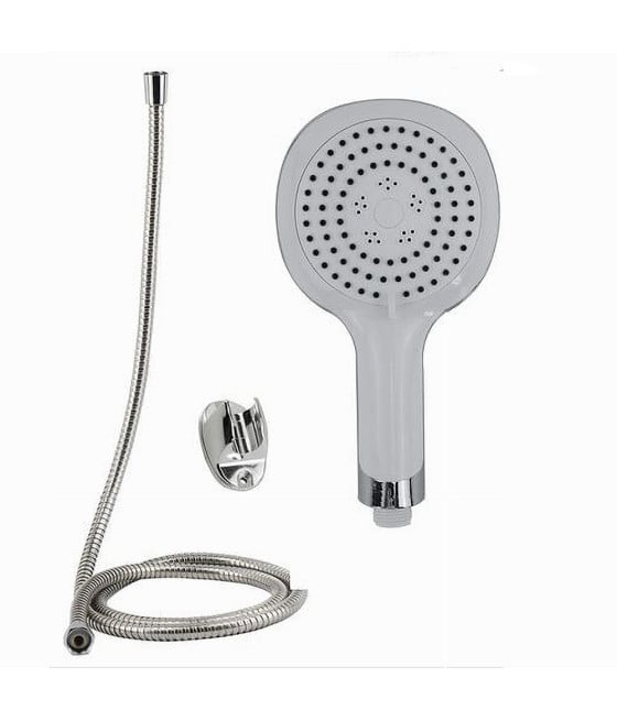 KIT DOCCETTA MULTIGETTO BAGNO SOFFIONE DOCCIA LACCIO 1,8M STAFFA 69342