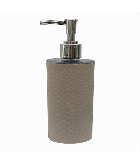 DISPENSER SAPONE LIQUIDO LAVANDINO BEIGE ACCESSORI ARREDO BAGNO 79177